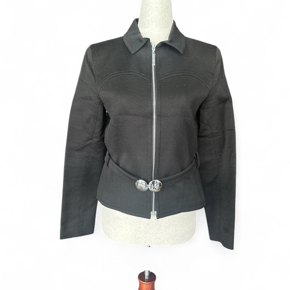 Vintage courreges moto jacket